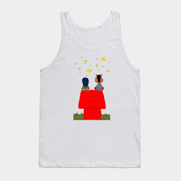 Bojack, Diane and the stars Tank Top by SIMPLICITEE